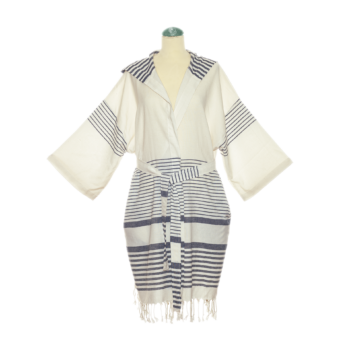 treat you Kimono Amata marineblau